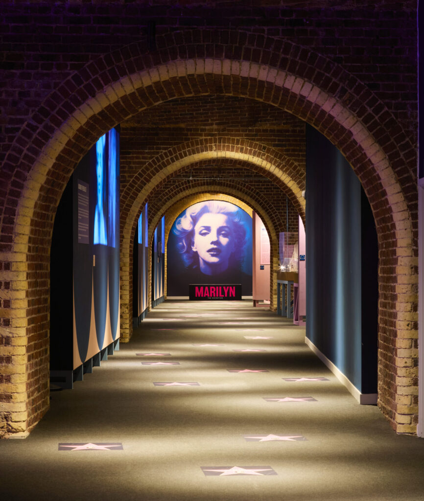 Lighting design by Michael Grubb Studio for the temporary visitor experience in London, United Kingdom.